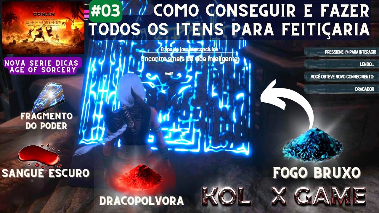 #03 TODOS OS ITENS PARA FAZER AS FEITIÇARIAS - FOGO BRUXO, DRACOPOLVORA, SANGUE NEGRO ENTRE OUTROS