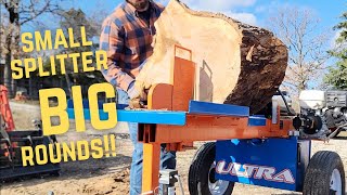 Can Eastonmade Ultra Wood Splitter Handle Massive Firewood?!