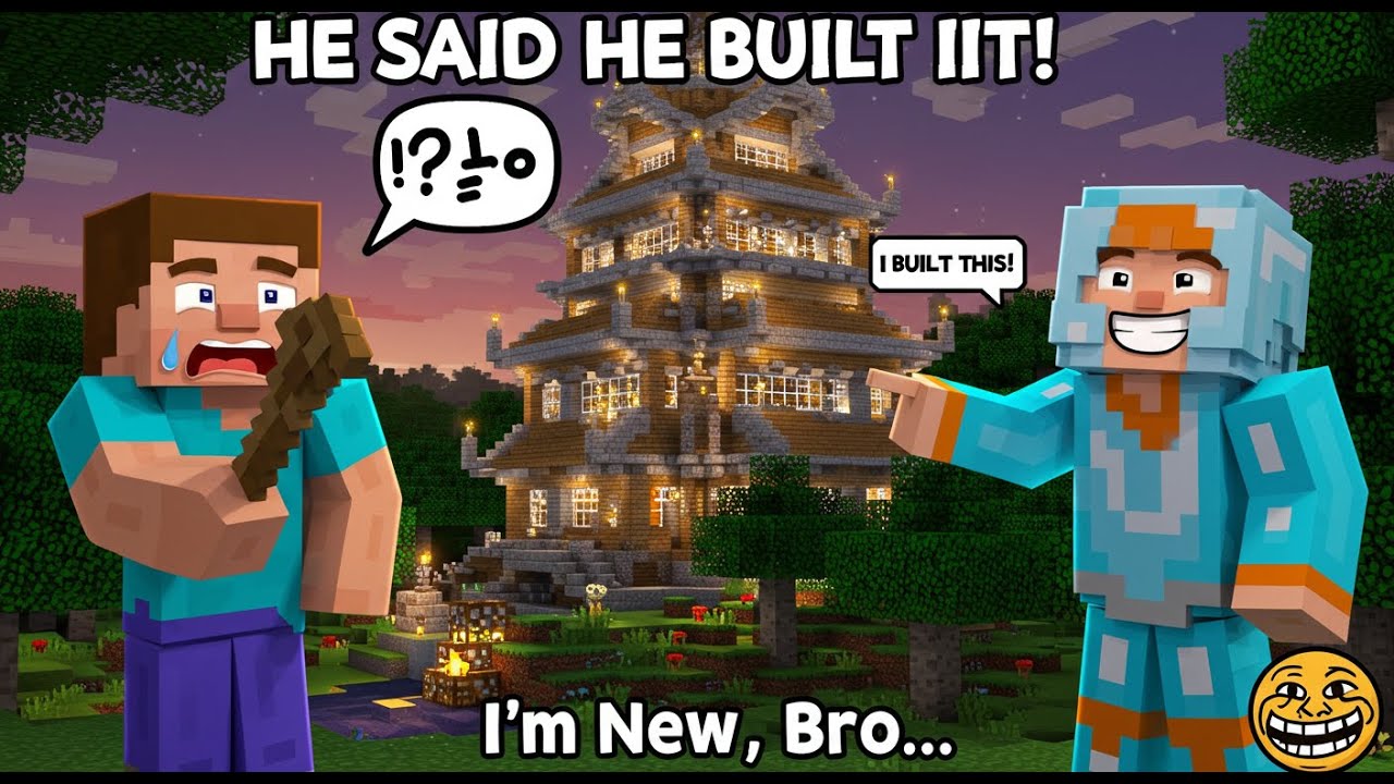 He Said He Built This Mansion - YouTube