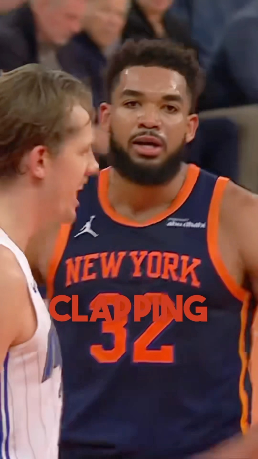 You aren’t allowed to clap in the NBA ?