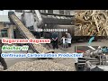 Sugarcane Bagasse Biochar Production Continuous Carbonization Furnace Biomass Pyrolysis Equipment