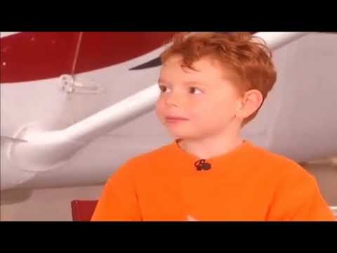 This Is Daniel Cook Flying In An Airplane