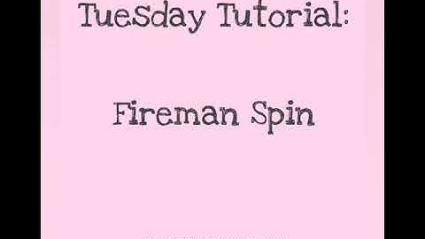 Pole dance tutorial for beginners - Fireman Spin