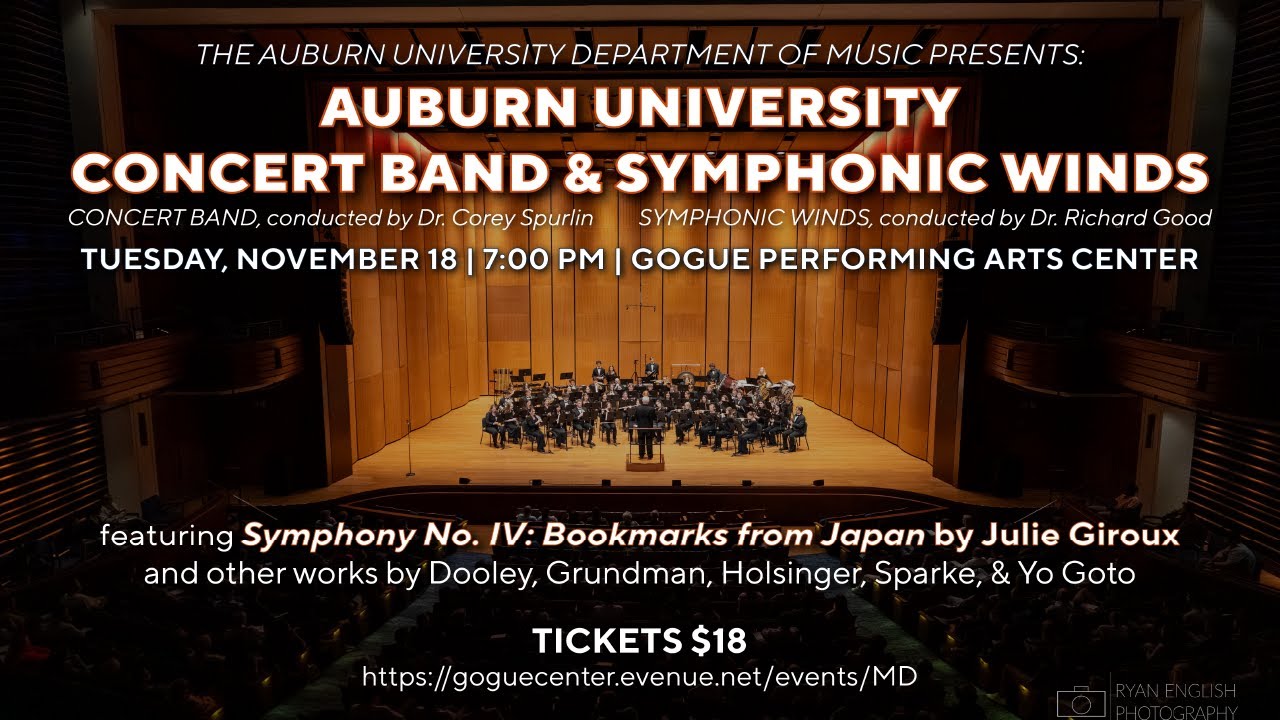 Auburn University Music: Symphonic Winds and Concert Band