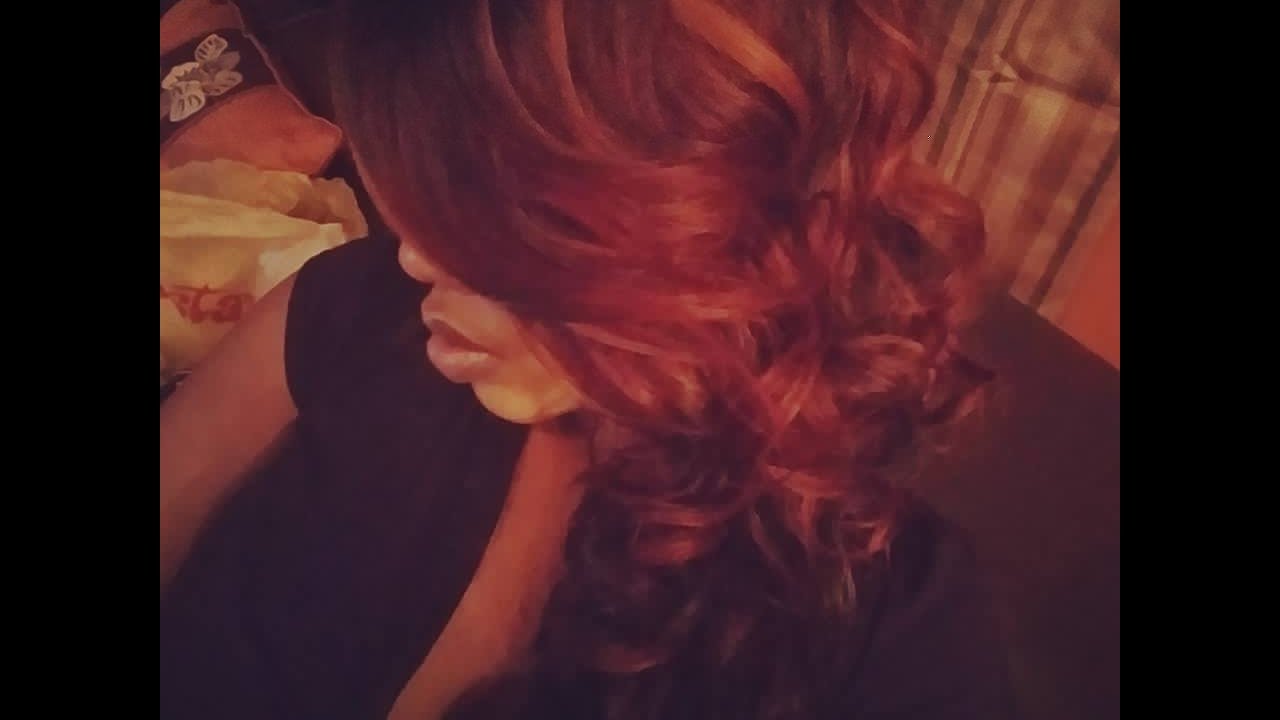 BOMB COLOR, LAYERS, AND CURLS ! OH MY! SABELLA WIG