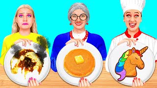 Кулинарный Челлендж: Я против Бабушки | Фантастические Кухонные Рецепты от TeenChallenge