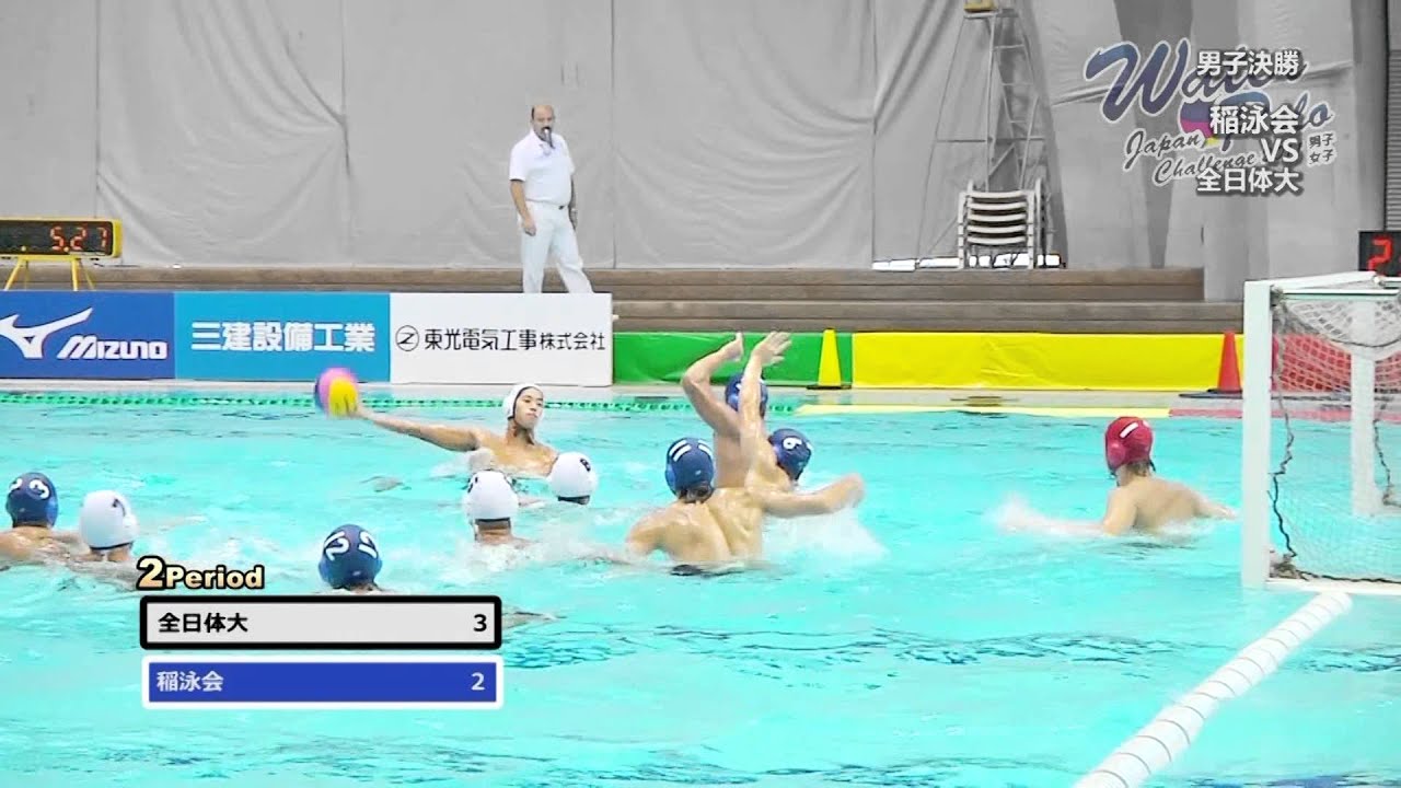 Water Polo Japan Challenge2011男子決勝ダイジェスト