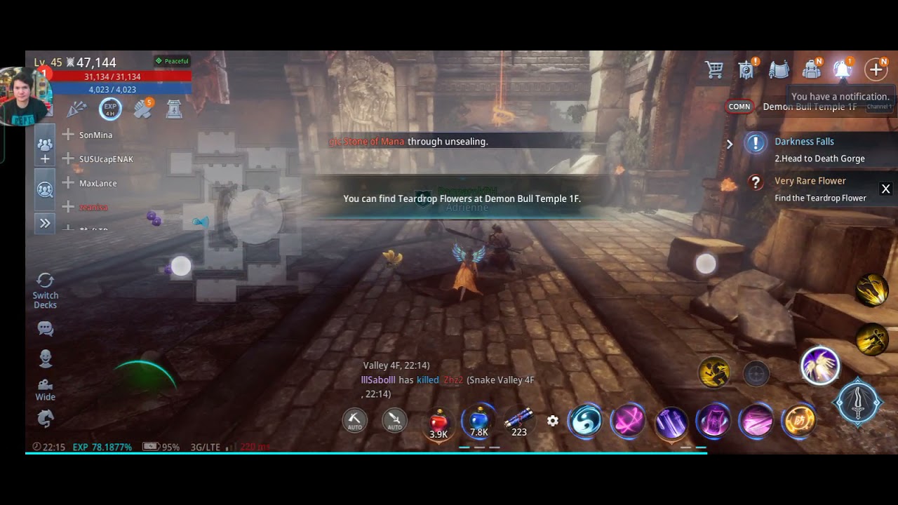 MIR4 Crystalline Forest Request Very Rare Flower (Find the Teardrop