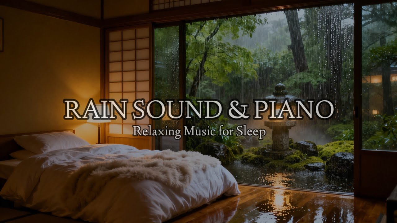 RELAX & SLEEP FAST – Soothing Rain Sounds with Calming Sleep Music for ...