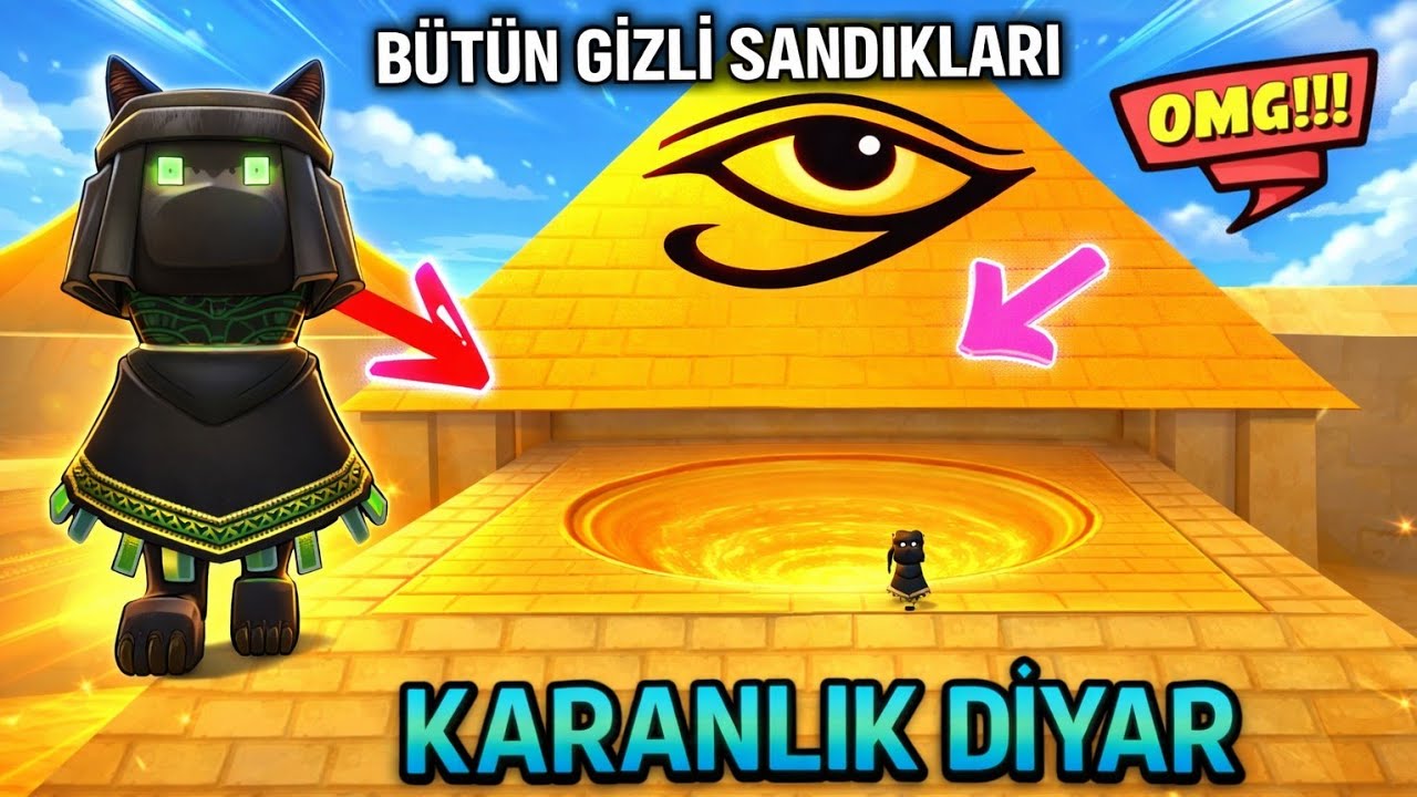 [ SÜPER AYI ] KARANLIK DİYARDAKİ GİZLİ SANDIKLARIN YERLERİ🥳🥳