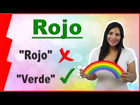 6. Practica Español - Di el Color, NO la Palabra! / Say the Color, NOT the Word! [Learn Spanish]
