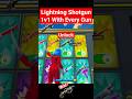 I LEAKED Lightning SHOTGUN in 1V1 With Every Gun FORTNITE @hivecr8 hivercr8