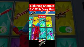 I LEAKED Lightning SHOTGUN in 1V1 With Every Gun FORTNITE @hivecr8 hivercr8