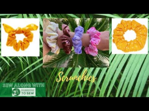 Scrunchies: How to make