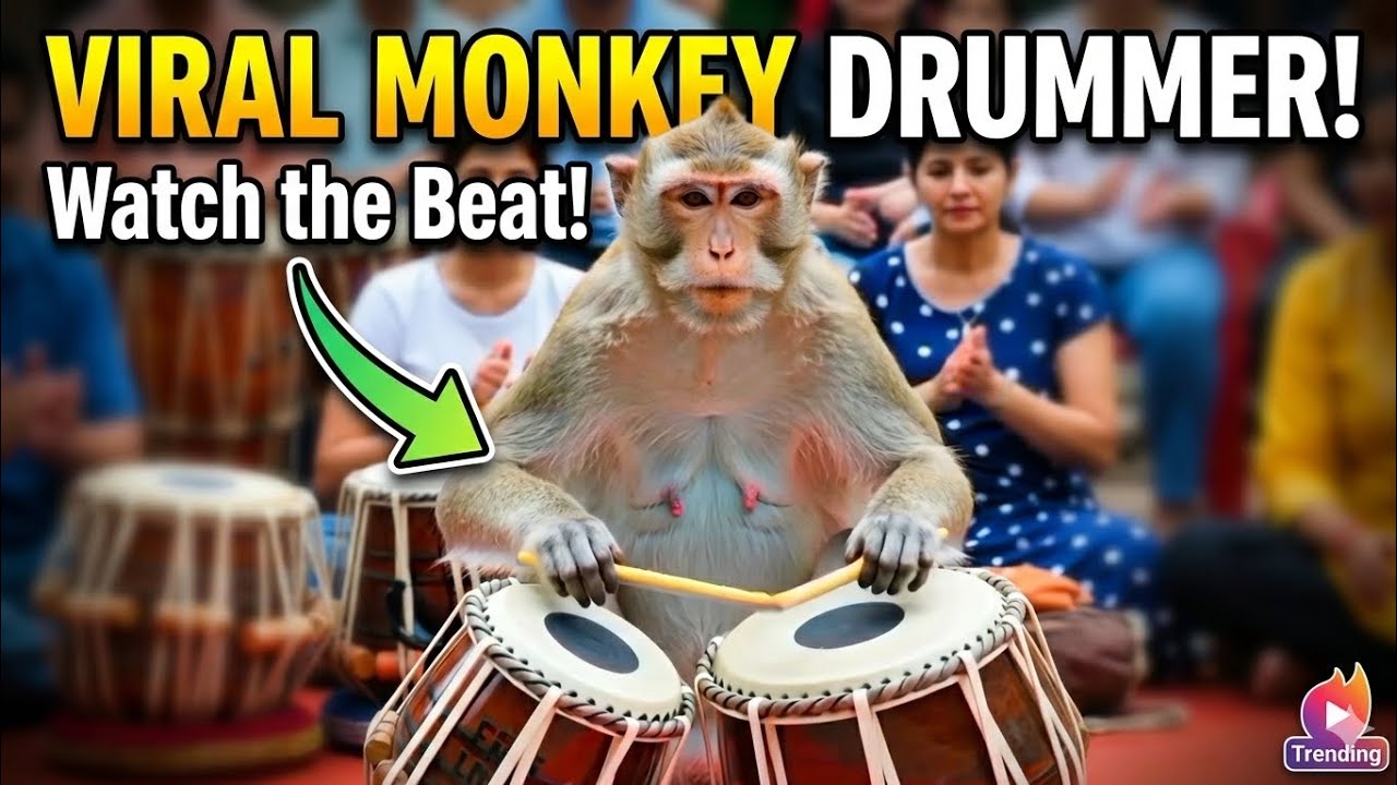 Monkey Drum Beat Musicians Instrumental #beat #