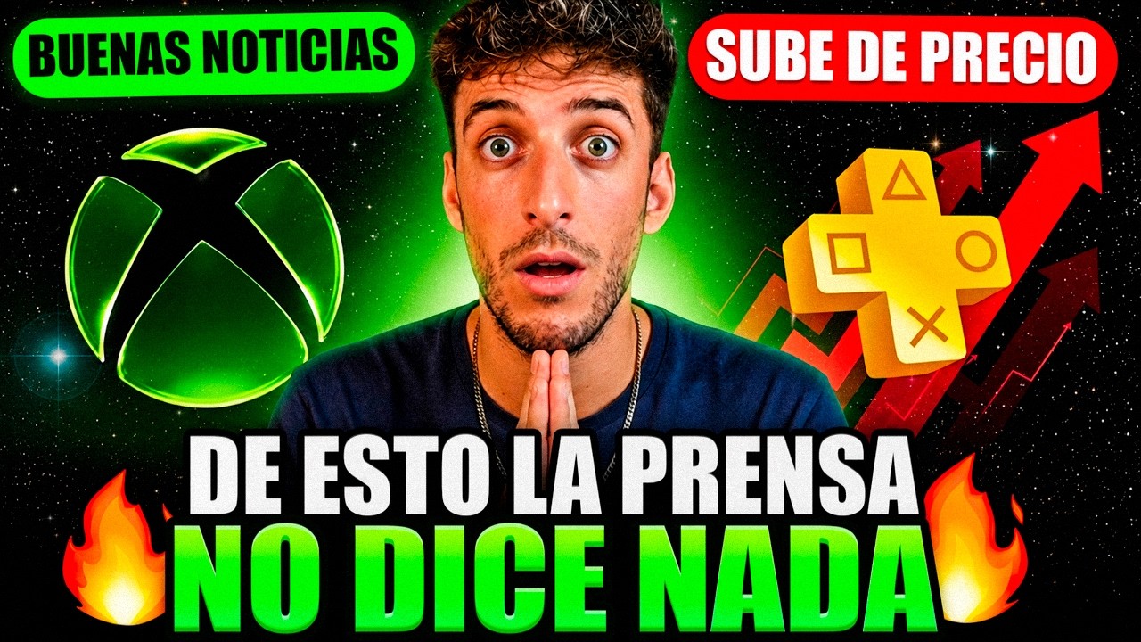 La PRENSA te MINTIÓ sobre el CAOS en XBOX 🛑 Sony SUBIRÁ el precio de PS PLUS 💸 episode artwork