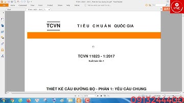 TIÊU CHUẨN  THIẾT KẾ CẦU LÀ GÌ