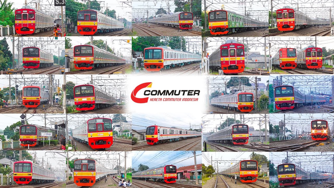 [30 Menit] Ngabuburit Nonton KRL Commuter Line Petak Depok - Citayam #1