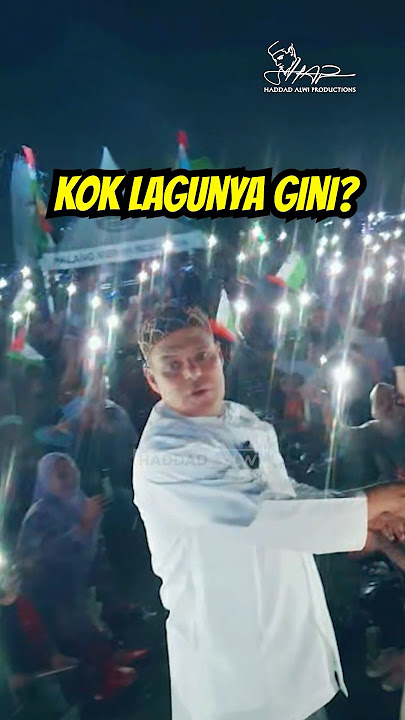 Haddad Alwi Menghentikan Lagu di tengah-tengah Konser!