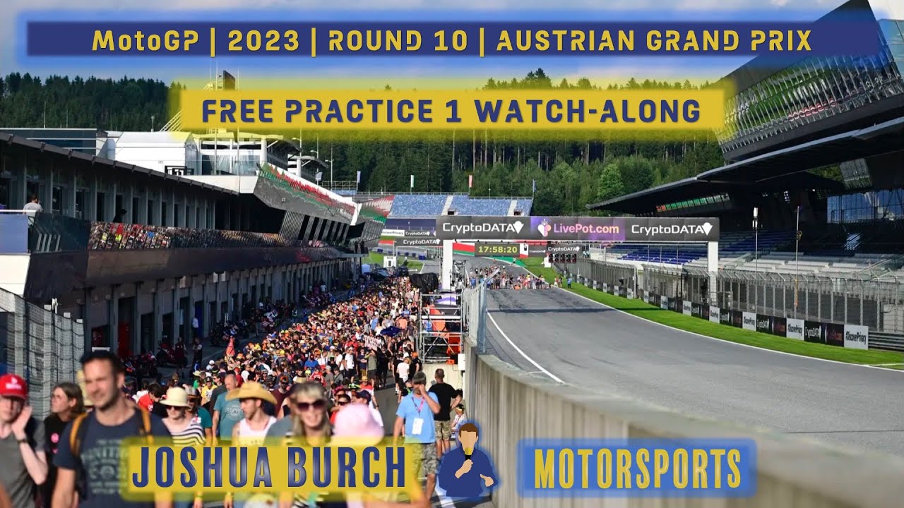 🔴 MotoGP 2023 Round 10 #AustrianGP Free Practice 1 Watch-Along