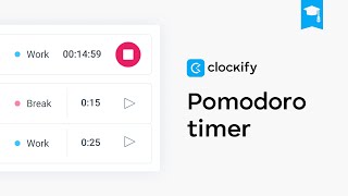 Clockify Tutorial: Pomodoro Timer screenshot 3