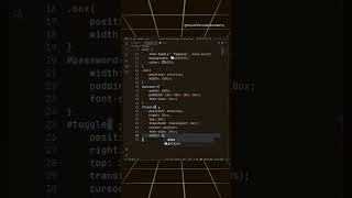 Show / Hide Password with One Click 👀 | Simple JS Trick