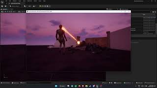 Superhero Laser - Unreal Engine 5 (Assortment of Game Mechanics) [Gameplay Programming Portfolio]