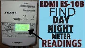 SOLVED👏 How To Find Day / Night Rate Multi Tariff Smart Meter Readings For EDMI ES-10B