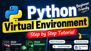 How to Create a Virtual Environment in Python | Python venv Tutorial for Beginners