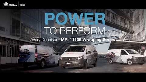 Save 17% application time with the Avery Dennison® MPI 1105 Wrapping Series Europe