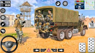 Army Truck Driving Cargo Games 2026 - US Military Cargo Transport Simulator - Android Gameplay screenshot 2