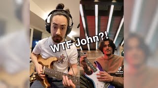 Video thumbnail of "Jamming with John Mayer sucks #shorts"