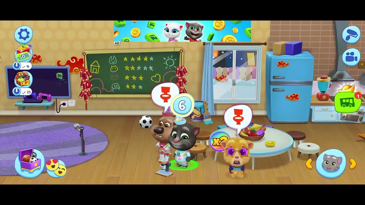 🐱🔥 القطة وأصحابها… مين هيكسب في التحدي؟