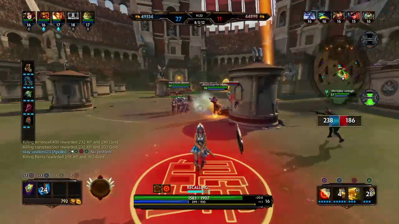 wolfrubyrider's Live PS4 Broadcast:Smite