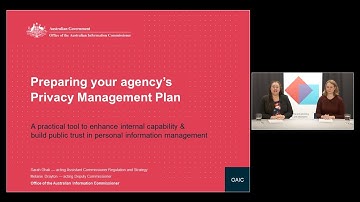 Preparing your agency’s Privacy Management Plan