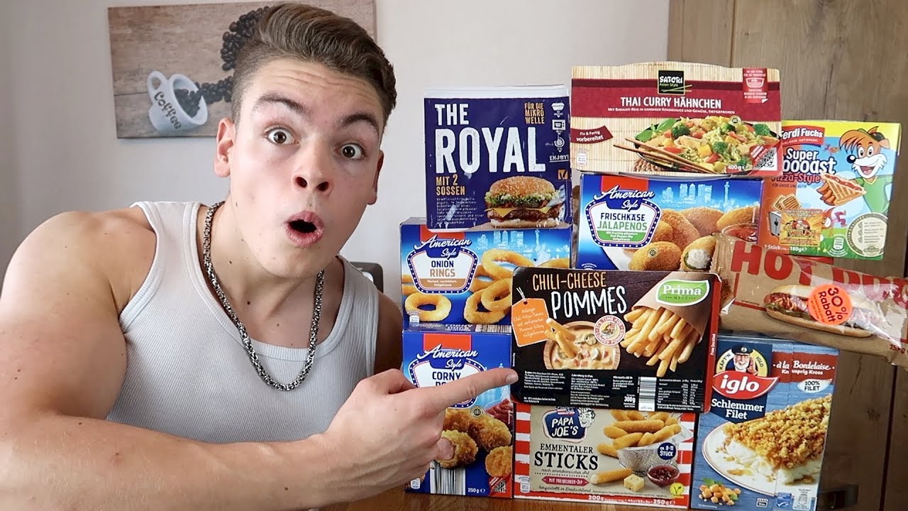 Ich esse 1 Tag lang nur FERTIGPRODUKTE (über 4000 Kalorien)