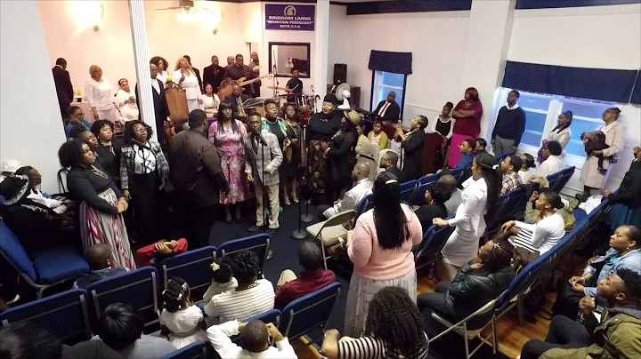 Elder Vincent White preaching in New Rochelle, New...