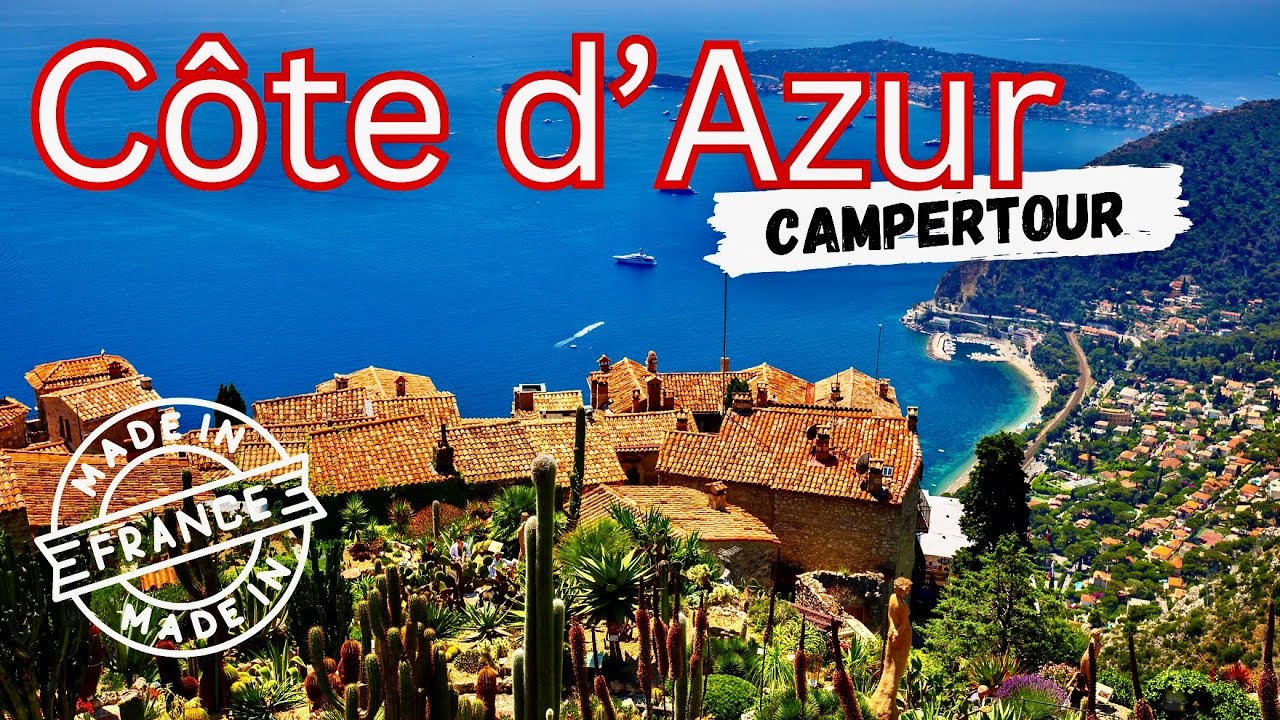 Im Wohnmobil entlang der Côte d'Azur 🌊🚐 | Traumhafte Campertour durch Südfrankreich 🌞🏖