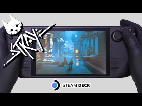 CHEGOU NOSSO STEAM DECK E O JOGO DO GATO STRAY 