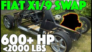 Fiat X1/9 motor swap - Ecotec Ep. 1