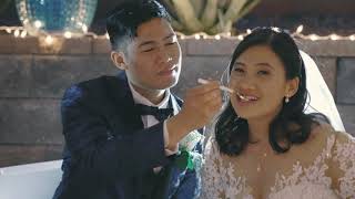 Beautiful in white wedding video