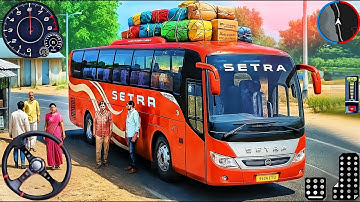 Offroad Bus Simulator 3D Game  - City Coach Bus Simulator Game 2025 - Andriod Gameplay