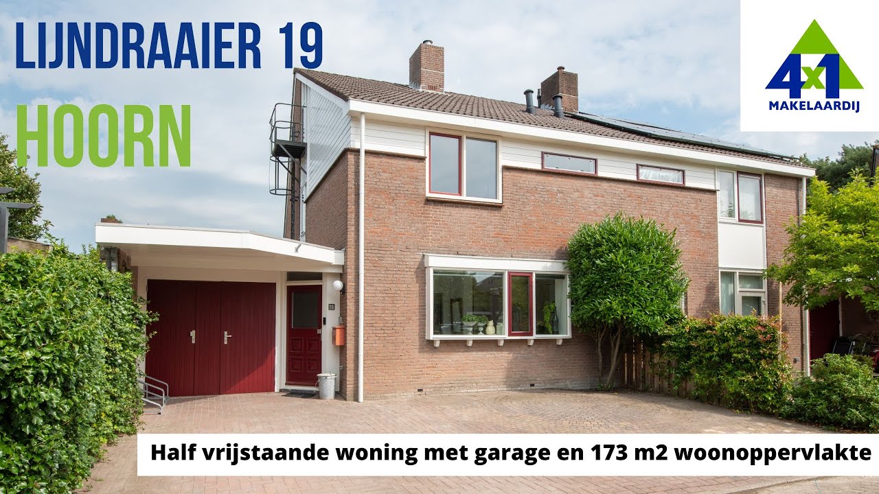 2/1 kapwoning met garage Lijndraaier 19 Woningaanbod Hoorn 4x1