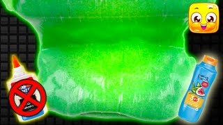 How To Make Slime without Glue, Borax, Baking Soda, Cornstarch, Liquid Starch! GIANT Fluffy Slime!