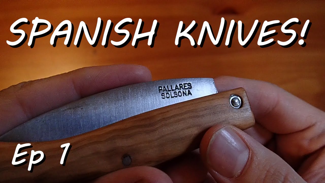 Spanish Knives Ep 1 - Pallares Carbon Steel - YouTube