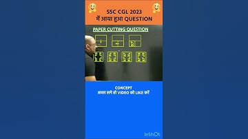 🔥PAPER CUTTING | NON VERBAL REASONING | REASONING BY ROHIT SIR | #shorts #radianmensa #reasoning