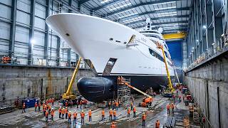 Inside The $600 Million World's Biggest Yacht Factory! (World's Biggest Somnio Yacht Build Process)
