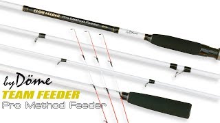 By Döme Team Feeder Pro Method Feeder Horgászbot 330cm 15-40g 3+3 Részes videó