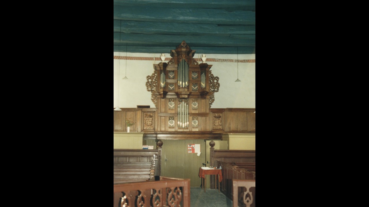 What care you, by John Bull, performed by Dale Carr on the organ in Eenum  on 7 April, 1990.