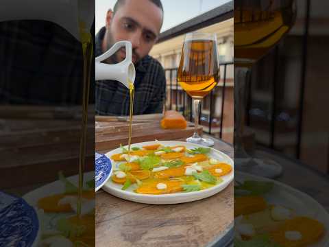Bottarga con Sedano e Limone
